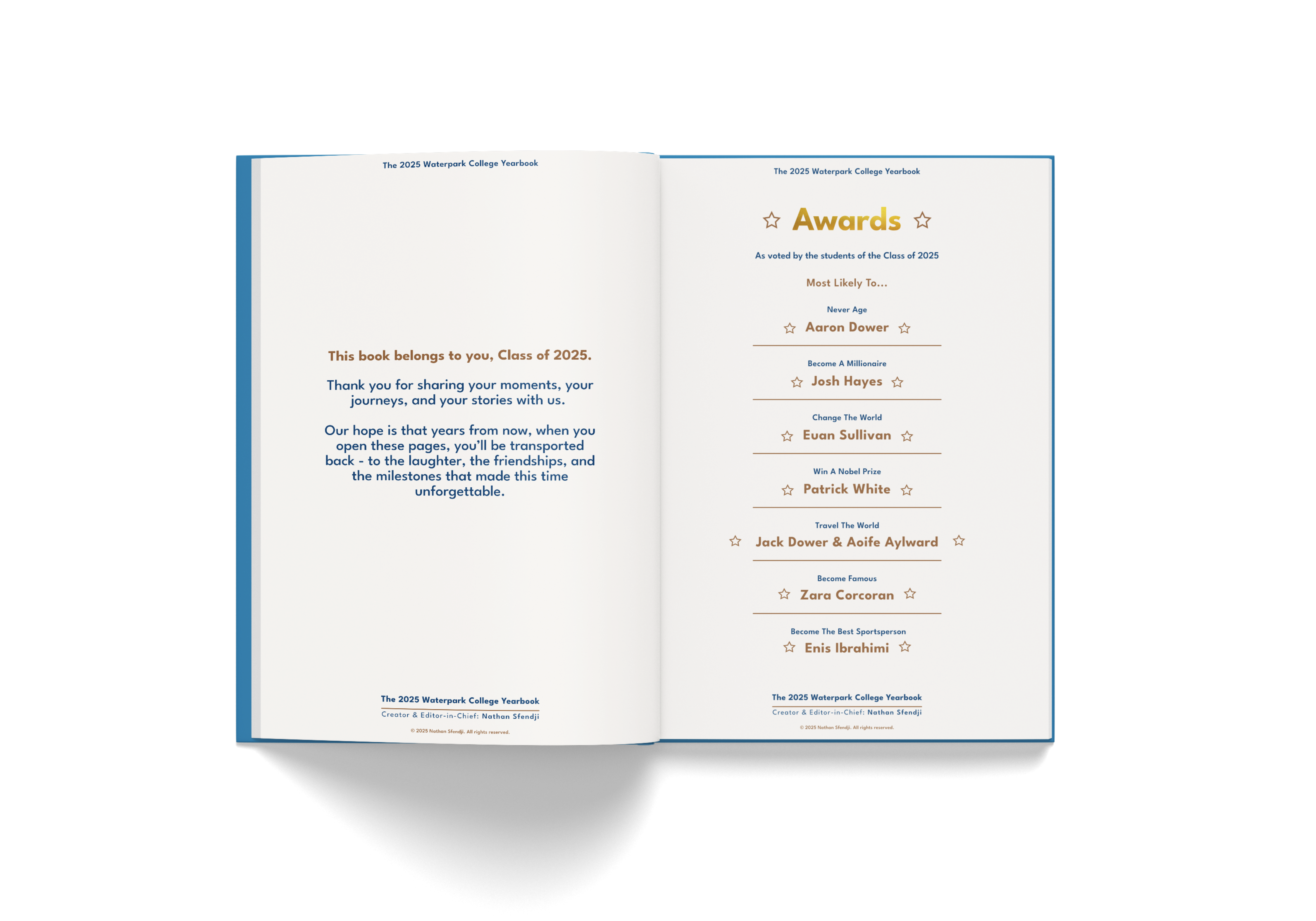 AerEthos Inside Cover design